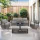 Option Grey Wicker Gray Cushion