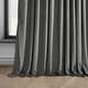 preview thumbnail 48 of 58, Exclusive Fabrics Extra Wide Heritage Plush Velvet Room Darkening Curtain (1 Panel)
