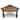 Teak Corner Shower Stool - 27" W x 17-1/2" H x 19" D