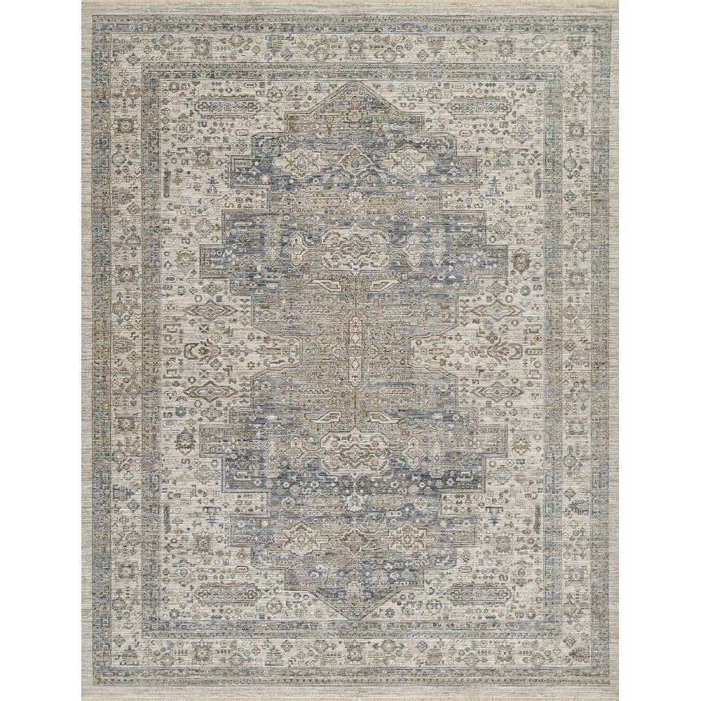Momeni Georgina Polyester Medallion Traditional Area Rug