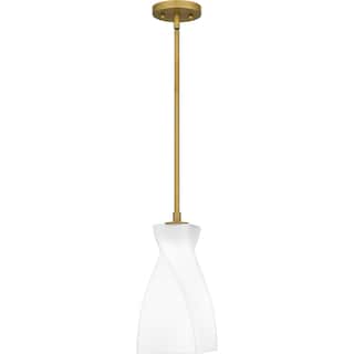 Stetson 1-Light Mini Pendant in Brushed Gold
