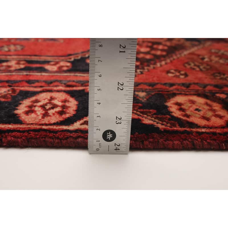 ECARPETGALLERY Hand-knotted Anadol Red Wool Rug - 3'6 x 9'2
