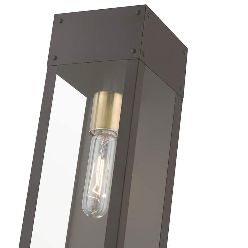 Livex Lighting 20873 Bond 15" Tall Commercial Wall Sconce