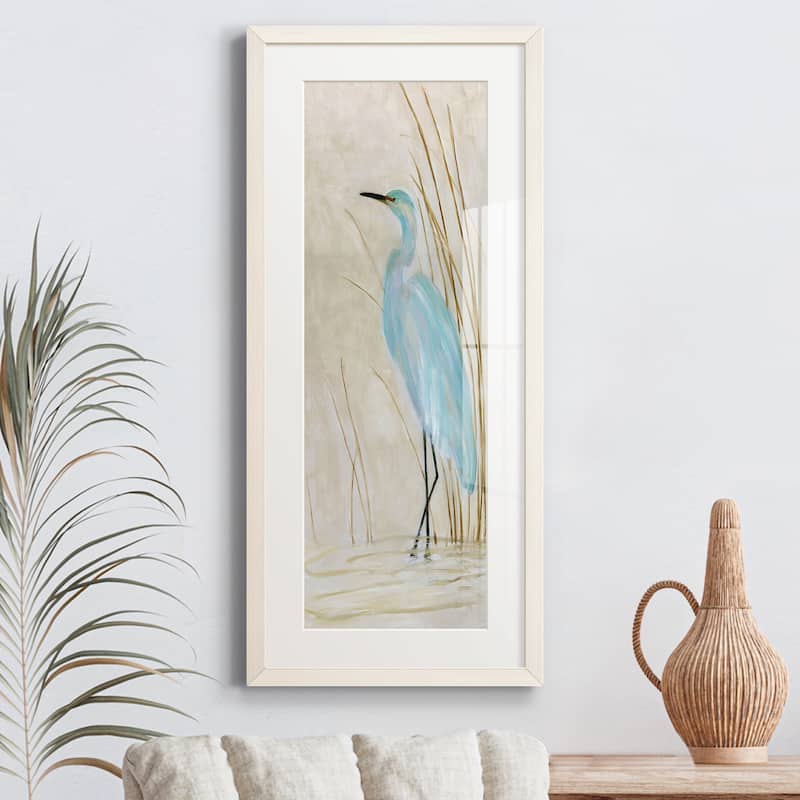Soft Egret II-Premium Gallery Framed Print