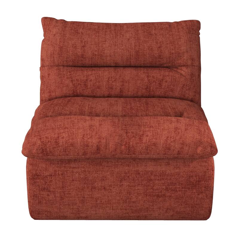 Comfy Accent Bean Bag Couch, Single Corner Chair Sofa for Living Room Bedroom Salon Office