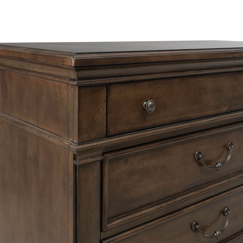 Liberty Furniture Arden Road Poster Bedroom Set with Dresser & Mirror, Chest - King or Queen