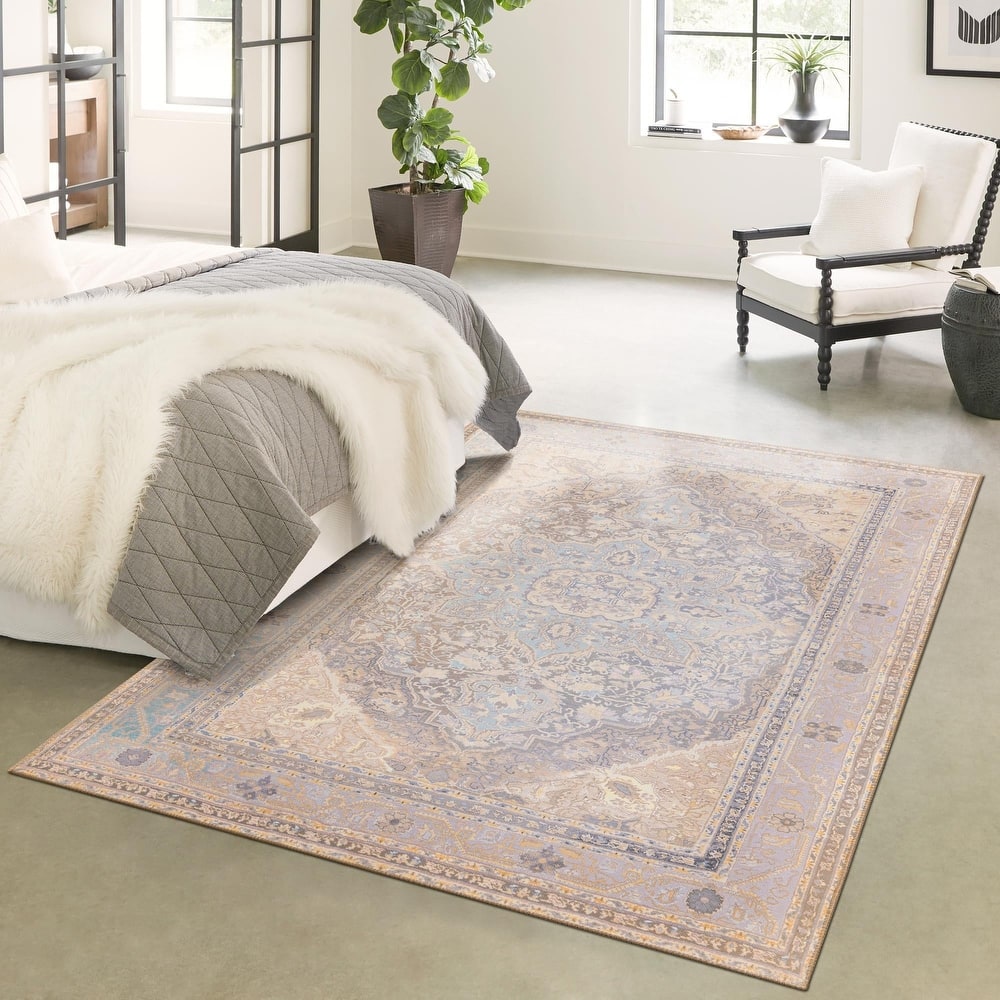 Traditional Rine Collection Area Rug
