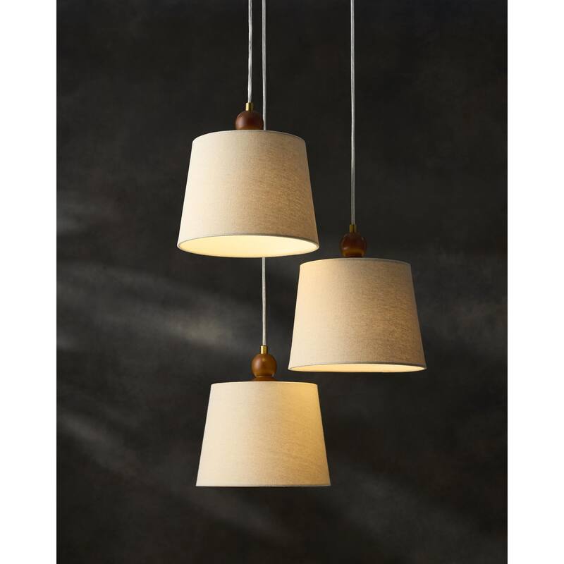 Livabliss Wiluna Rustic Chandelier - 20"L x 20"W x 59"H