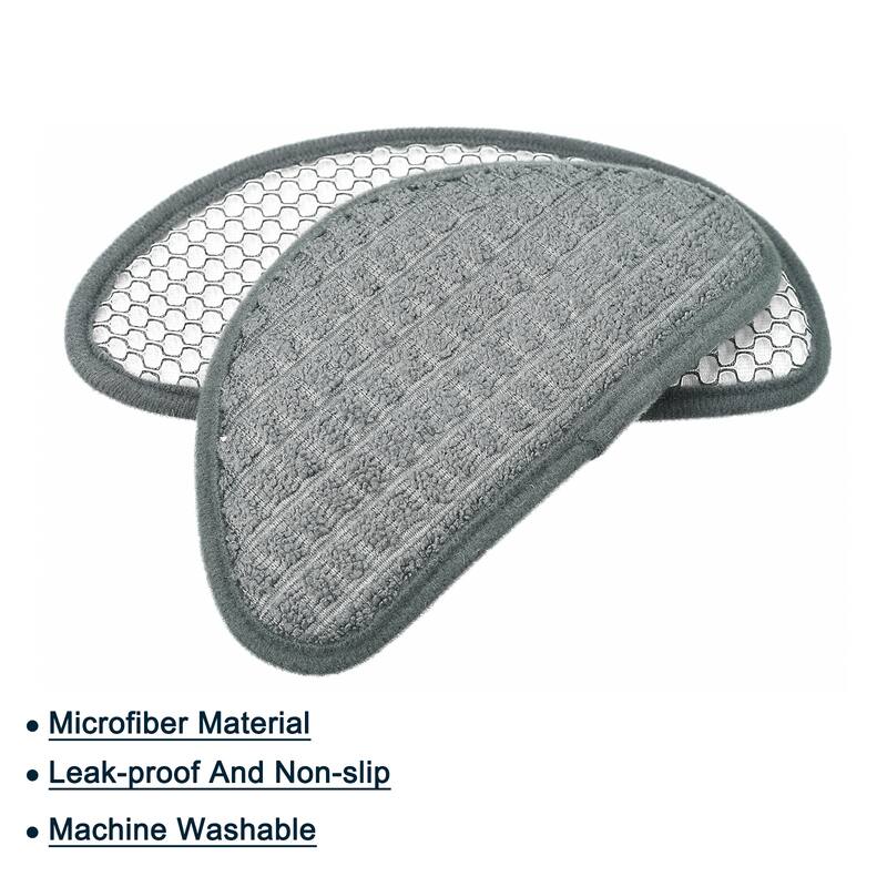 2pcs Refrigerator Drip Catcher Tray Prevents Water Splashes, Water Spots, Grey