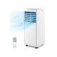 preview thumbnail 4 of 9, 4-in-1 8000 BTU Portable Air Conditioner with Fan and Dehumidifier - 11.5" x 11" x 27.5"(L x W x H)
