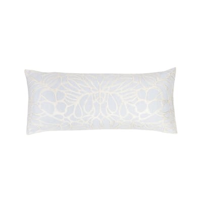 Sika Fog Embroidered Throw Pillow