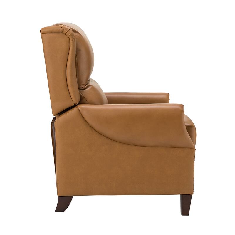 Alicia 32.68" Wide Genuine Leather Manual Recliner