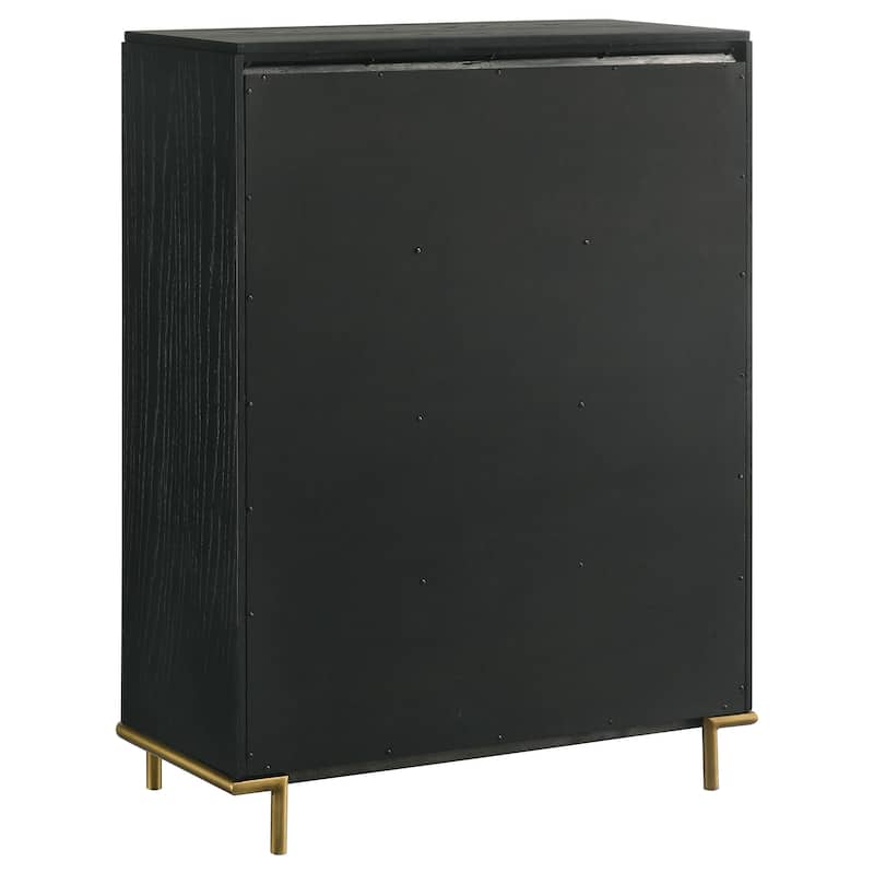 Arini Coastal Wood 5-drawer Bedroom Chest