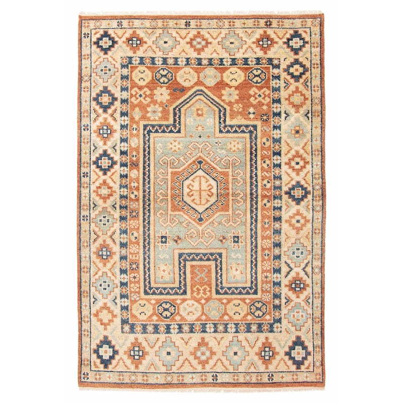 ECARPETGALLERY Hand-knotted Jules Serapi Dark Copper Wool Rug - 5'4 x 8'0 - Dark Copper - 5'4 x 8'0