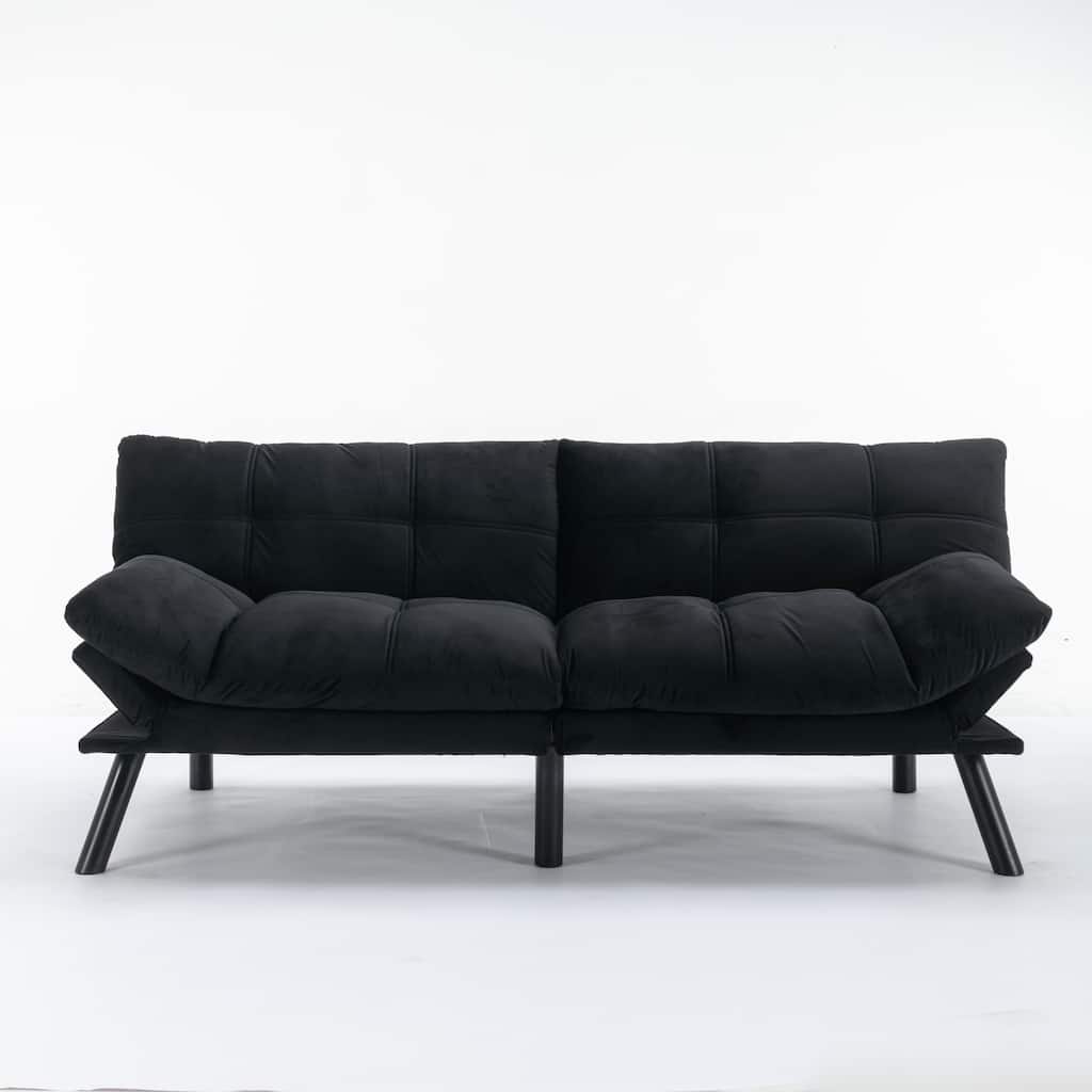 Modern Convertible Sofa Bed - Adjustable 2-Seater for Apartments