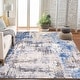 preview thumbnail 4 of 8, Abstract Impression Foldable Printed Area Rug 100% Polyester Washable Backing for Living Room