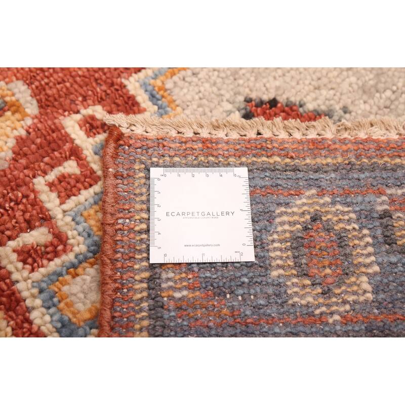 ECARPETGALLERY Hand-knotted Jules Serapi Dark Copper Wool Rug - 2'8 x 9'11