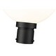 preview thumbnail 4 of 4, Laurent 1 Light Outdoor Post Mount Fixture - Black