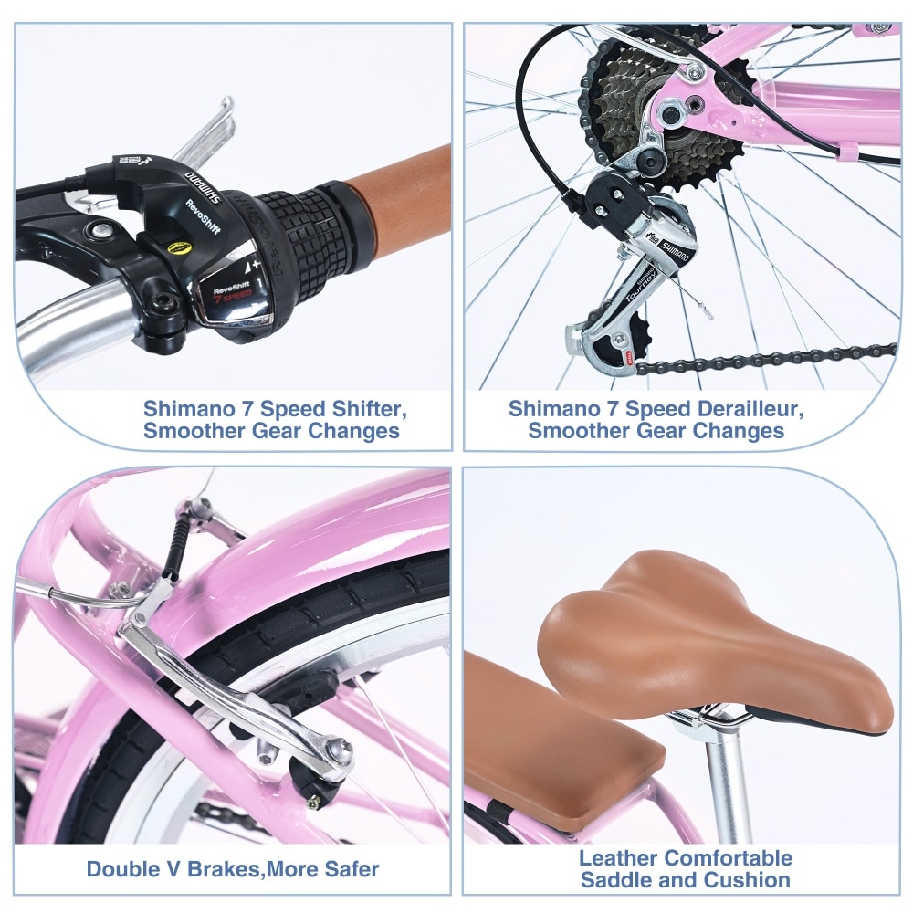 Aluminum 26 Inch 7 Speed Ladies Bicycle with Coffee Cup Holder Bed Bath Beyond 39301223