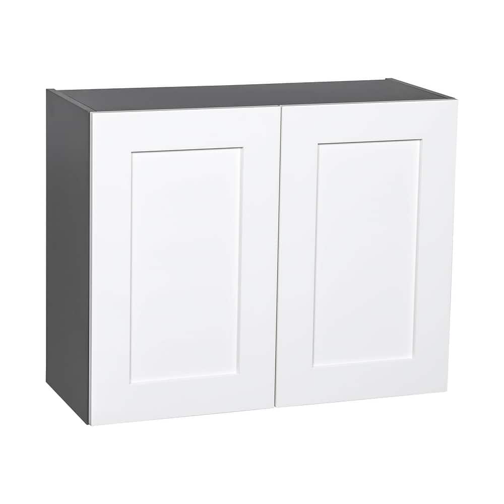 30" x 24" Wall Cabinet-Double Door-Grey - 30 x 24 x 12