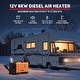 preview thumbnail 33 of 38, Diesel Heater 12V 5-8KW, All in One Diesel Air Heater with 5L/1.3Gal Fuel Tank, Diesel Parking Heater