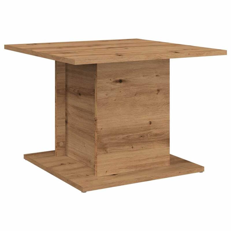 vidaXL Coffee Table Artisan Oak Engineered Wood Small Coffee Table