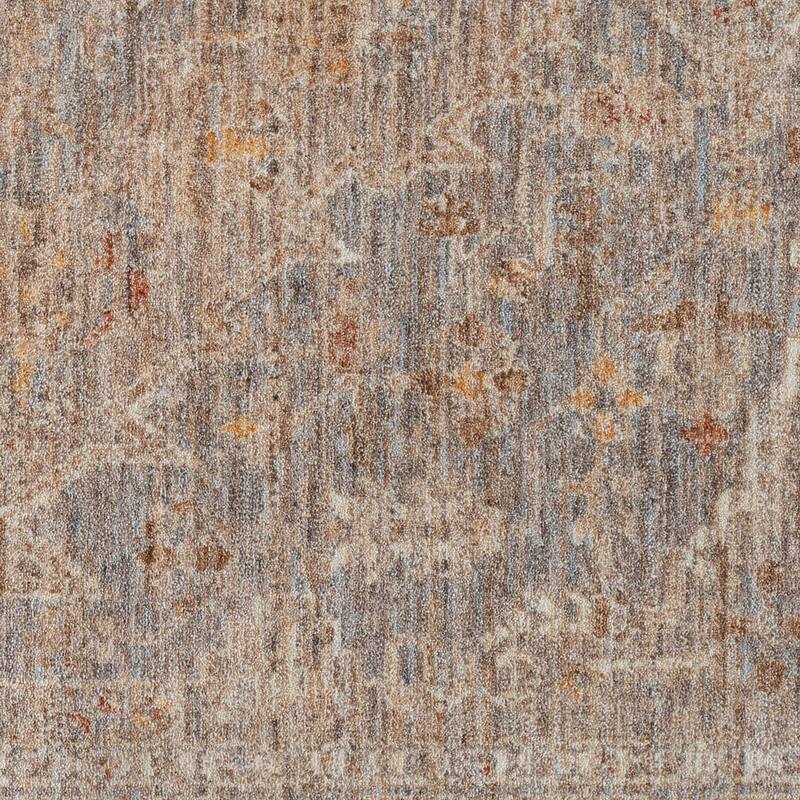 Albany Vintage Power-Loom Blue Area/Runner Rug