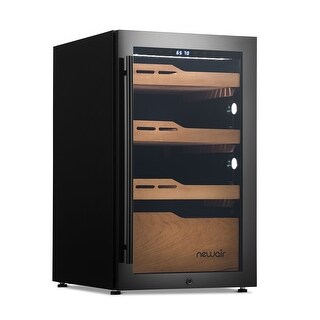 NewAir 840 Count Electric Cigar Humidor, Built-in Humidification System, Opti-Temp Heating and Cooling