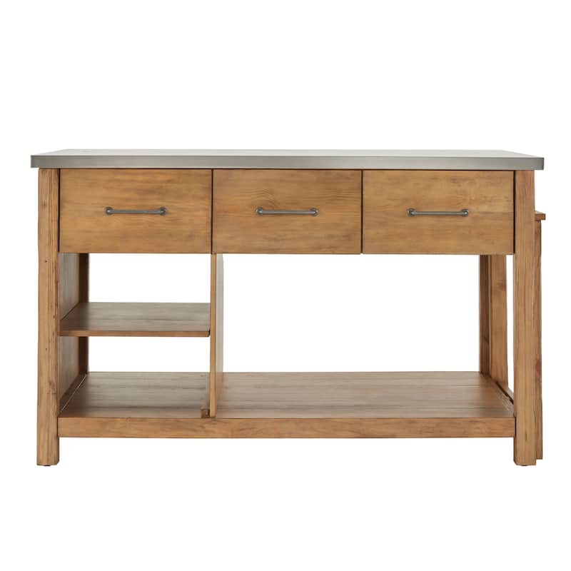 Tali Reclaimed Look Extendable Kitchen Island by iNSPIRE Q Classic