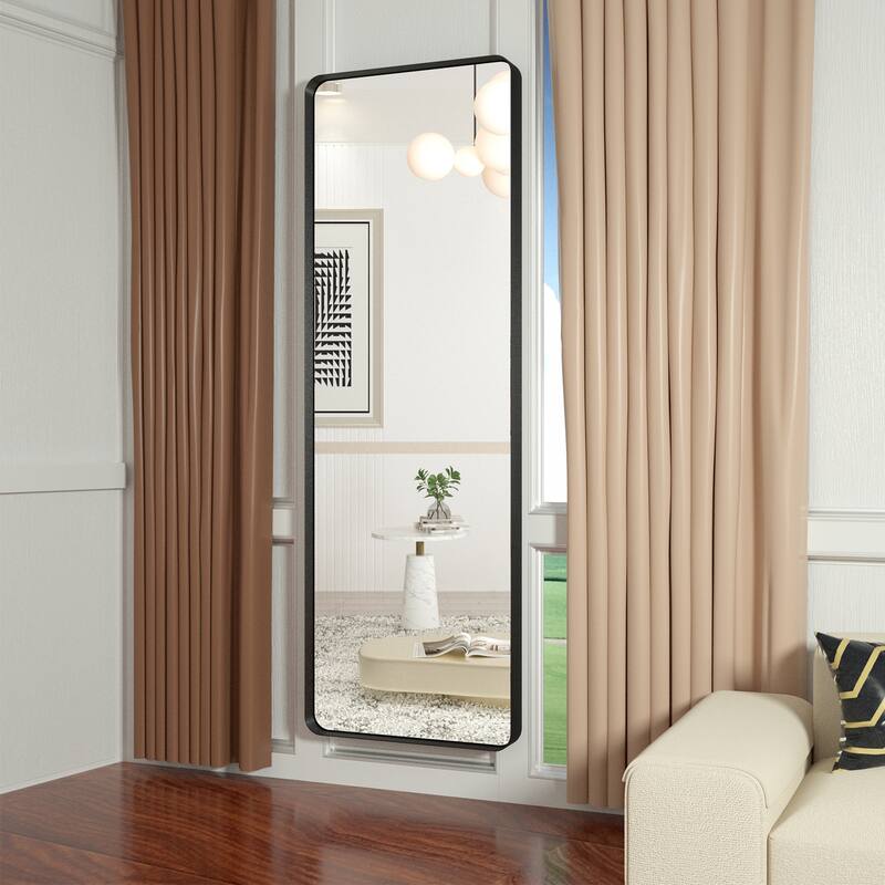 Rectangle Bathroom Mirror for Vanity Wall Mounted Vertical Horizontal Makeup Mirror