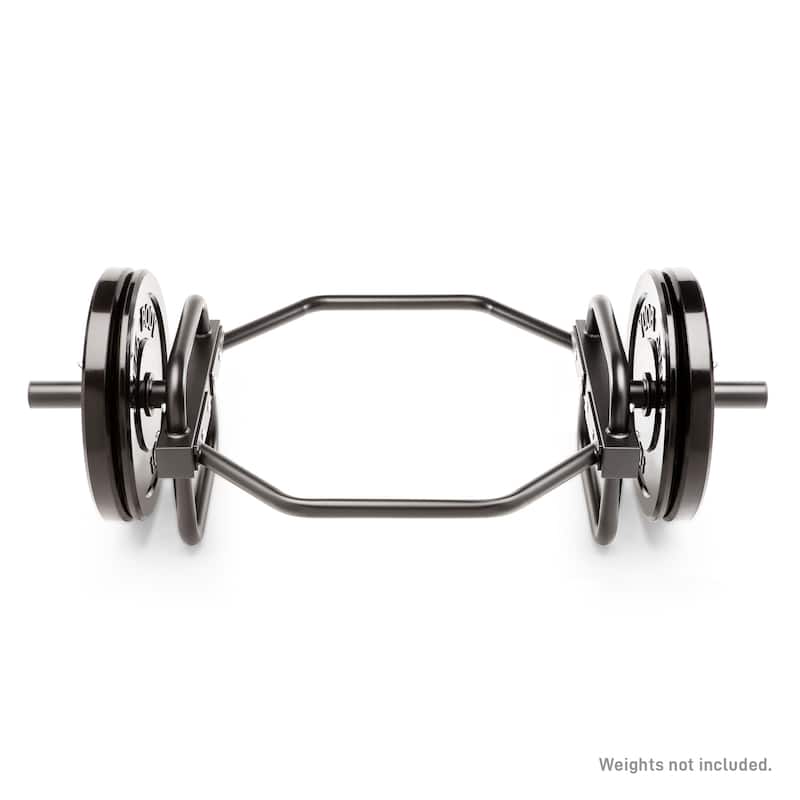 Marcy Olympic Hex Trap Bar / Shrug Bar with Raised Handles HTB-6976 - N/A