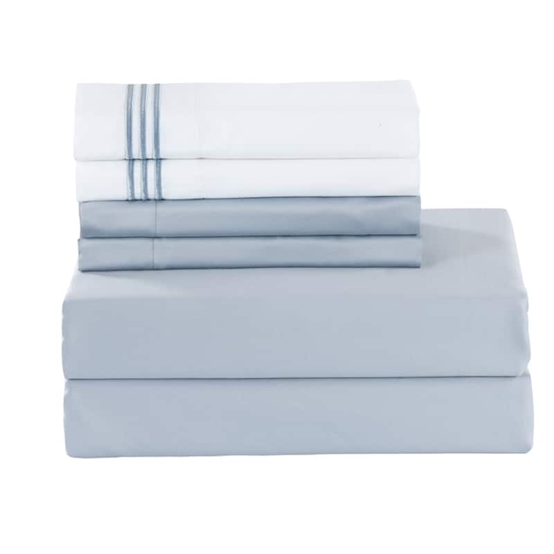 5pcs 400TC Cotton Duvet Cover Set