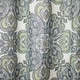 Fabric Shower Curtain Paisley Multicolor 72