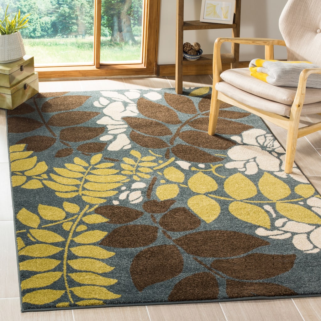 SAFAVIEH, Newbury Ebba Modern Floral Rug