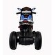 preview thumbnail 3 of 15, 6V Kids Ride On Motorcycle,380W Electric Ride On Motorcycle with Training Wheels, Light Wheels, Manual Throttle,Led Lights