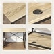 preview thumbnail 11 of 16, 95.2 Inch L Shaped Desk with Shelves Home Office Computer Desk