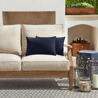 Sorra Home Outdoor Boucle Pillow Set of 2