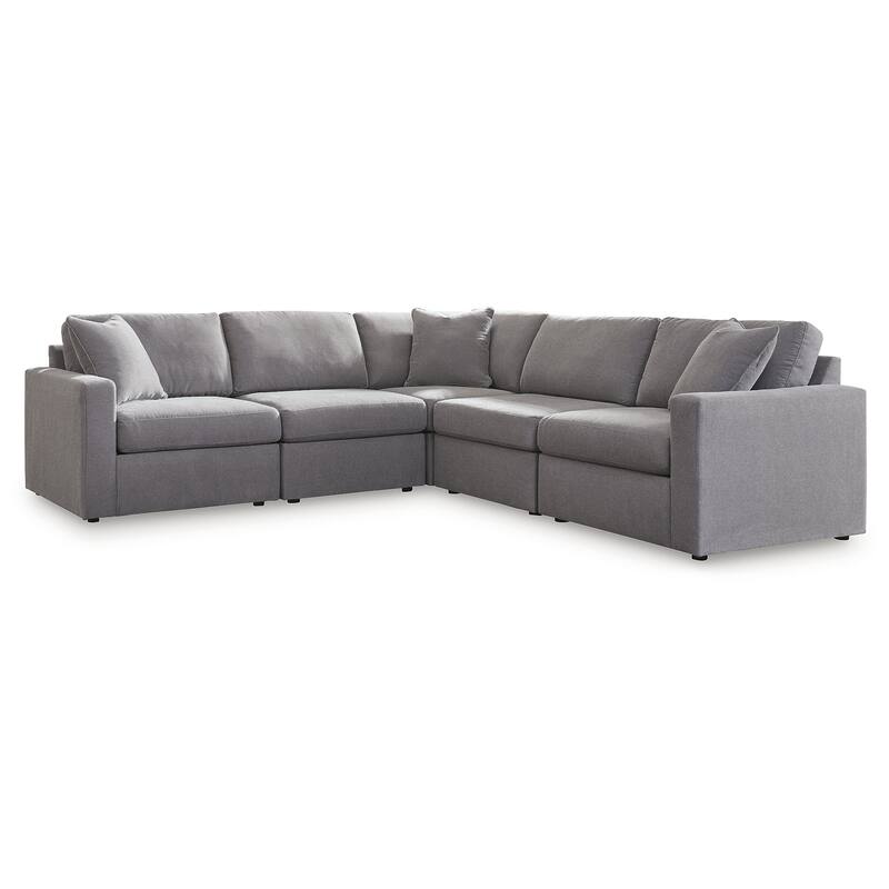 Signature Design by Ashley Modmax 5-Piece Sectional - 107"W x 107"D x 36"H