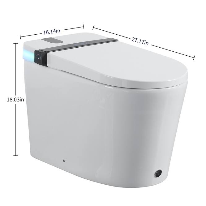 Multifunctional Smart Toilet with Bidet Seat Built-in