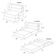 preview thumbnail 20 of 18, The Novogratz Flower Modular Chair