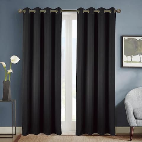 Anchorage Blackout Single Grommet Curtain Panel - (1x) 54 x x 63 in.