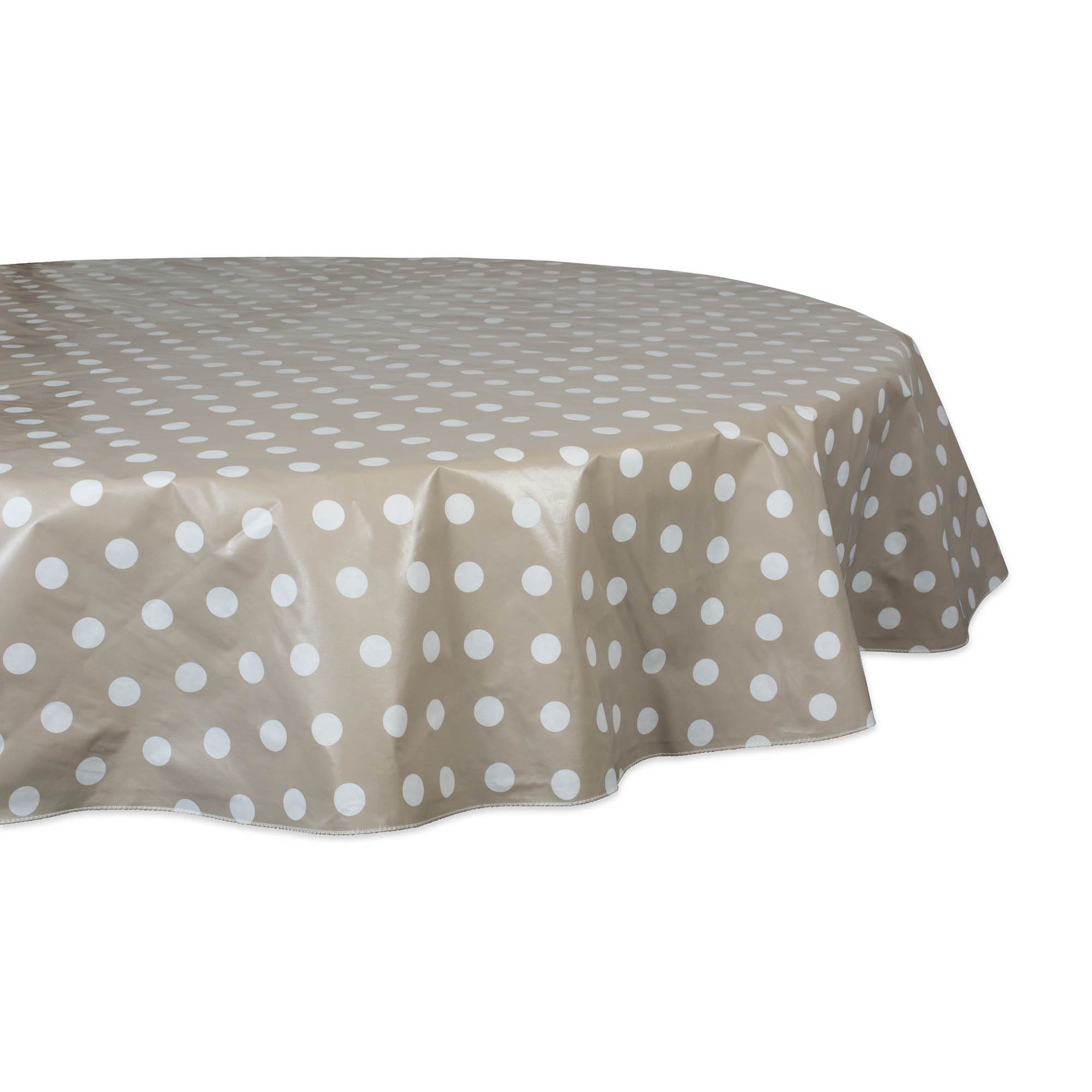 Option Beige & White Polka Dot