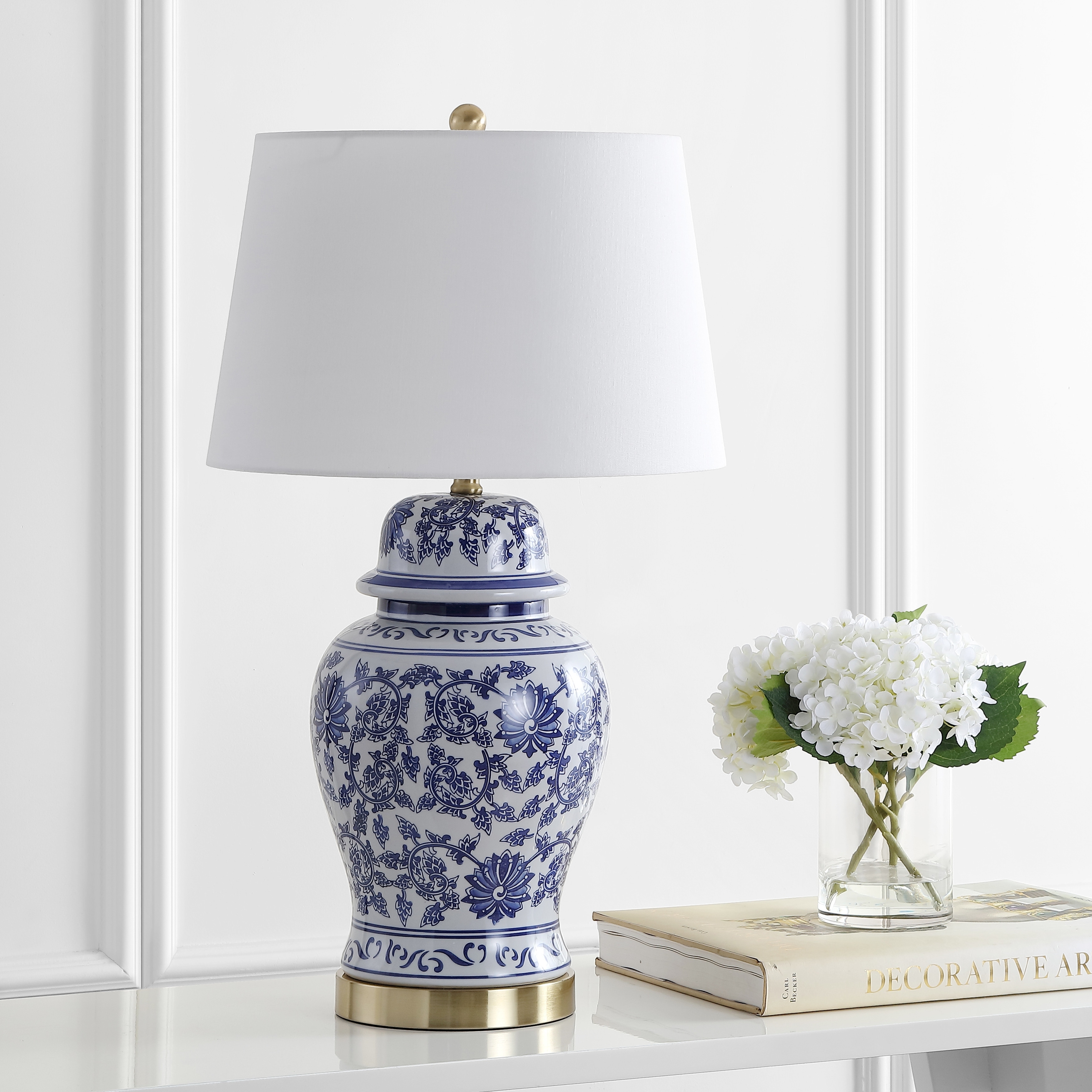 SAFAVIEH Lighting Bavani 30" LED Table Lamp (Set of 2) - 17"x17"x30.5" - 17Wx17Dx31H