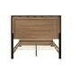 preview thumbnail 9 of 14, Furniture of America Nyess Modern Chestnut Brown 2-Piece Wood Kids Bedroom Set