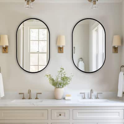 Set of 2 Recessed Medicine Cabinet