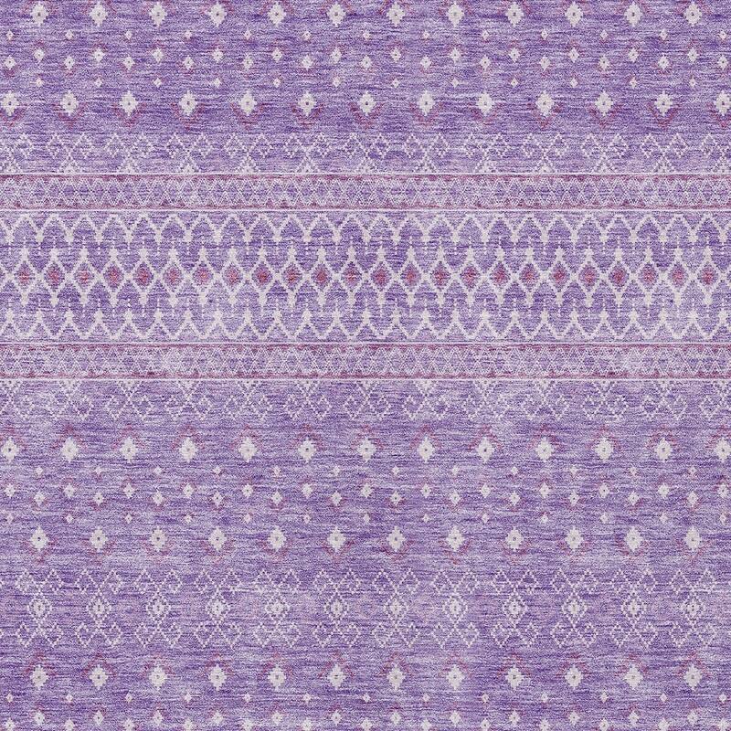 HomeRoots Tribal Transitional Rectangle Outdoor Rug