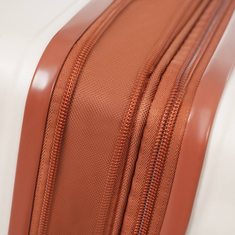 Luggage Sets 5 Piece, Expandable Carry on Suitcase with Spinner Wheels TSA Lock USB Port, Cup Holder Duffel Bag and Toiletry Bag