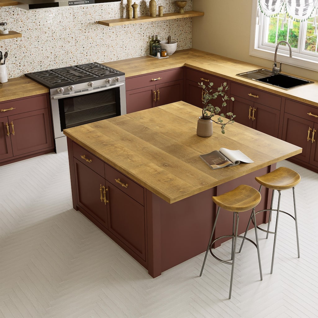 Merola Tile Sedona White 1-7/8" x 17-3/4" Porcelain Floor and Wall Tile