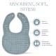 preview thumbnail 32 of 60, Muslin Cotton Baby Bibs Adjustable Size with Easy Snaps by Comfy Cubs
