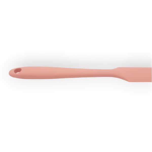 3-Pack Silicone Jar Spatulas – Long Handle Mixing & Scraping Spatulas, Purple, Dishwasher Safe